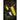Kniv Kongla Black/Yellow
